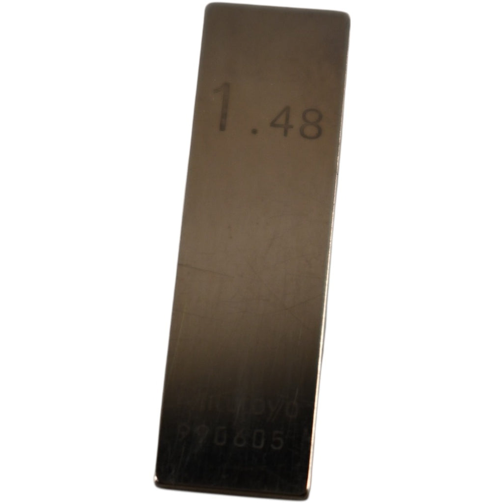 Mitutoyo 990605 1.48mm Rectangular Steel Gage Block Inspection