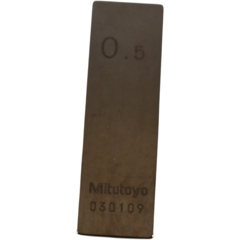 Mitutoyo 030109 0.5mm Rectangular Steel Gage Block Inspection