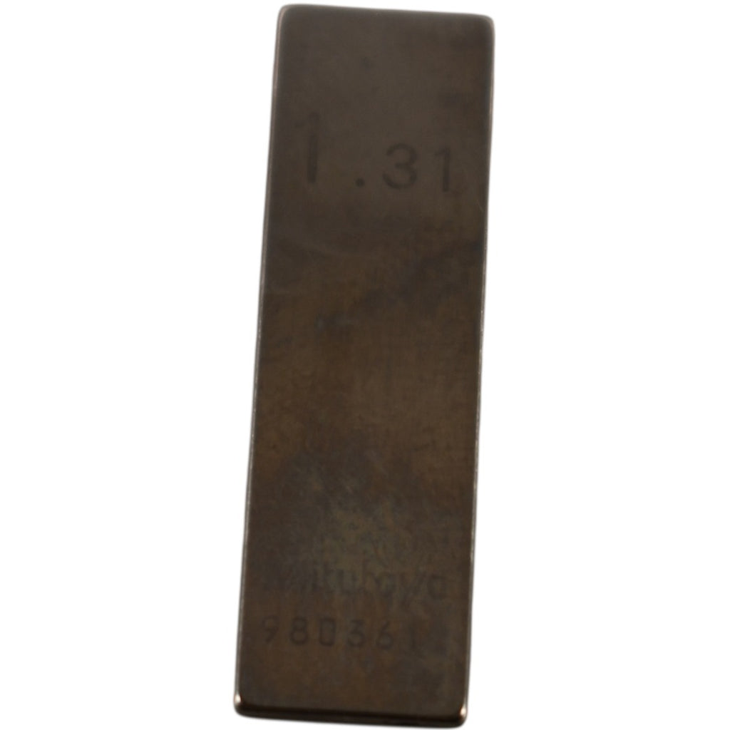 Mitutoyo 1.31mm Rectangular Steel Gage Block Inspection