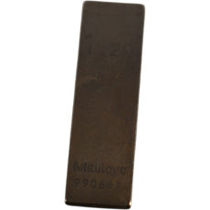 Mitutoyo 1.29mm Rectangular Steel Gage Block Inspection