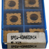 NEW Pack of 10 Valenite SPEW-43A022A1H V1N Carbide Inserts Milling