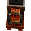 Weidmuller 9915480000 RS-SIMPLEX DIN Rail Single AC Outlet Module 120V 15A