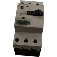 Siemens 3RV1011-0GA10 Motor Starter 0.45-0.63A 3-Pole Circuit Breaker