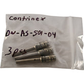 NEW Lot of 3 Contrinex DW-AS-501-04 Inductive Sensor 4mm 2.5mm NPN NO
