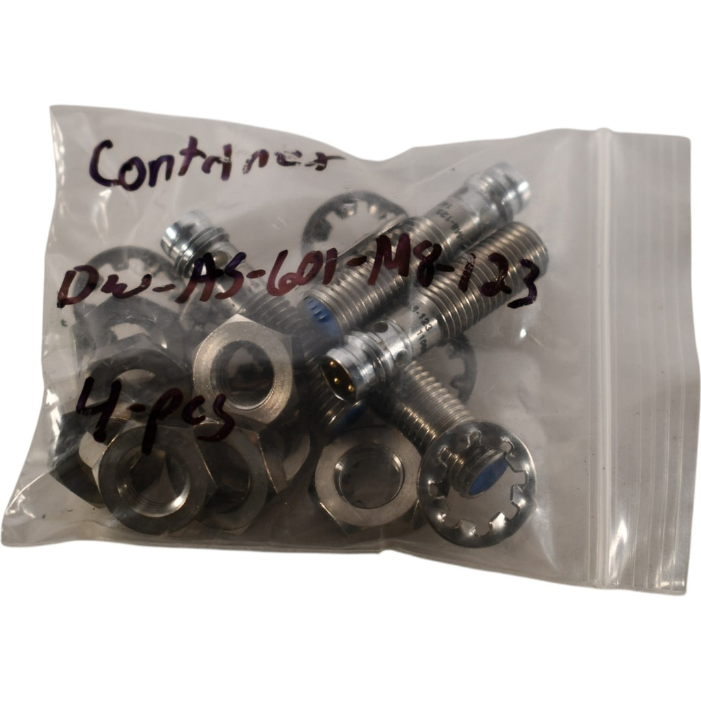 NEW Lot of 4 Contrinex DW-AS-601-M8-123 Inductive Sensor M8 1.5mm NPN