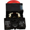 NEW Siemens 3SB3240-6BA20 22mm Red LED Pilot Light 120V AC/DC Screw Term