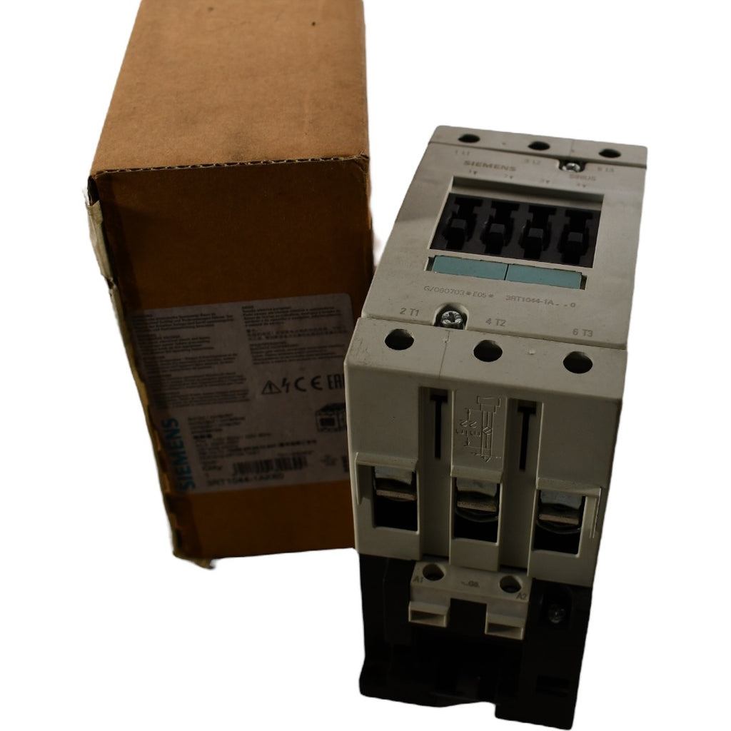 NEW Siemens 3RT1044-1AK60 Contactor 3-Pole 65A 120V Coil Size S3