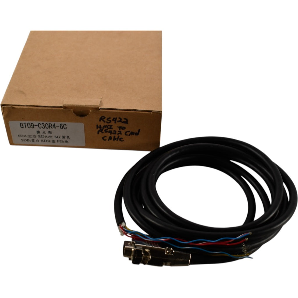 NEW Mitsubishi GT09-C30R4-6C Cable RS-422 HMI GOT2000 Series 3M