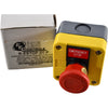 NEW EEC R-ESTOP-01-P 22mm E-Stop Pushbutton 40mm Head 1NC
