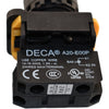 NEW DECA A20L-MF2E10Q4G 22mm Green Momentary LED Pushbutton 24V 1NO
