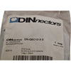 NEW 25x DINnectors DN-QEC12-2-2 Gray End Covers DN-Q12-2-2-A
