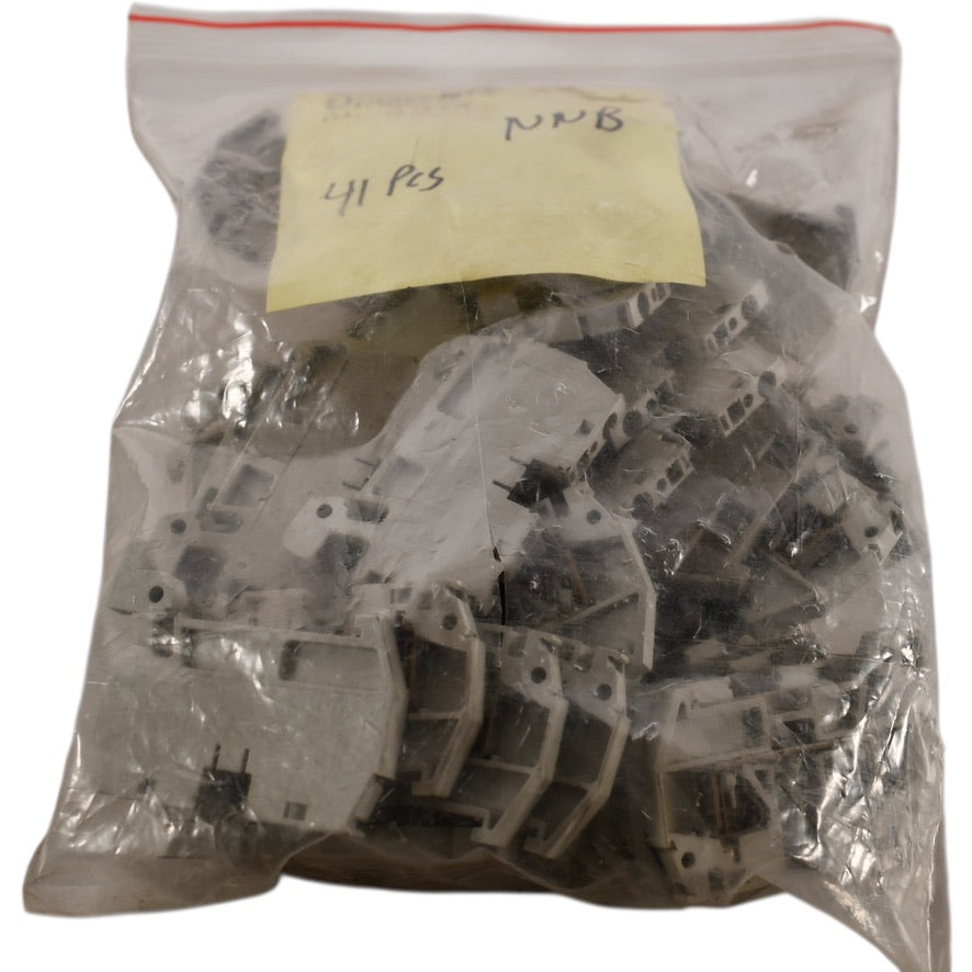 NEW 41x DINnectors DN-Q12-A Screwless Terminal Block 24-12AWG 20A