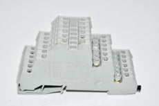 6x Allen Bradley 1492-WTF3 Terminal Block W/ 1492-EBTF3