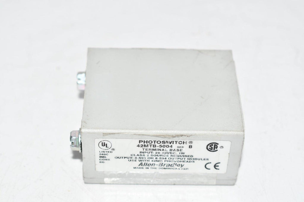 Allen Bradley 42MTB-5004 SENSOR POWER BASE SERIES 5000 MODULAR 20 - 30 VDC