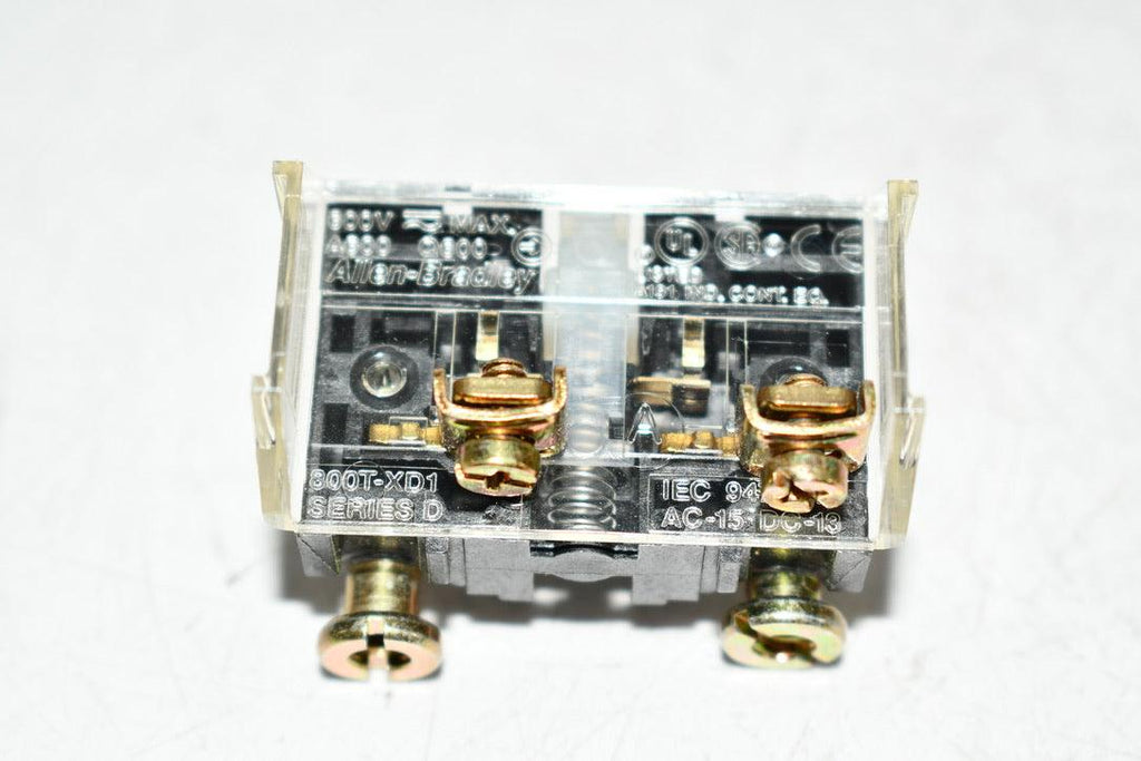 Allen Bradley 800T-XD1 Contact Block 800TXD1