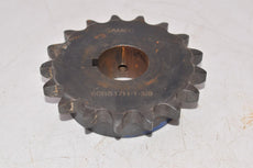 AMEC 17 Tooth 1-3/8'' Bore 60 Pitch Roller Chain Sprocket 60BS17H-1-3/8