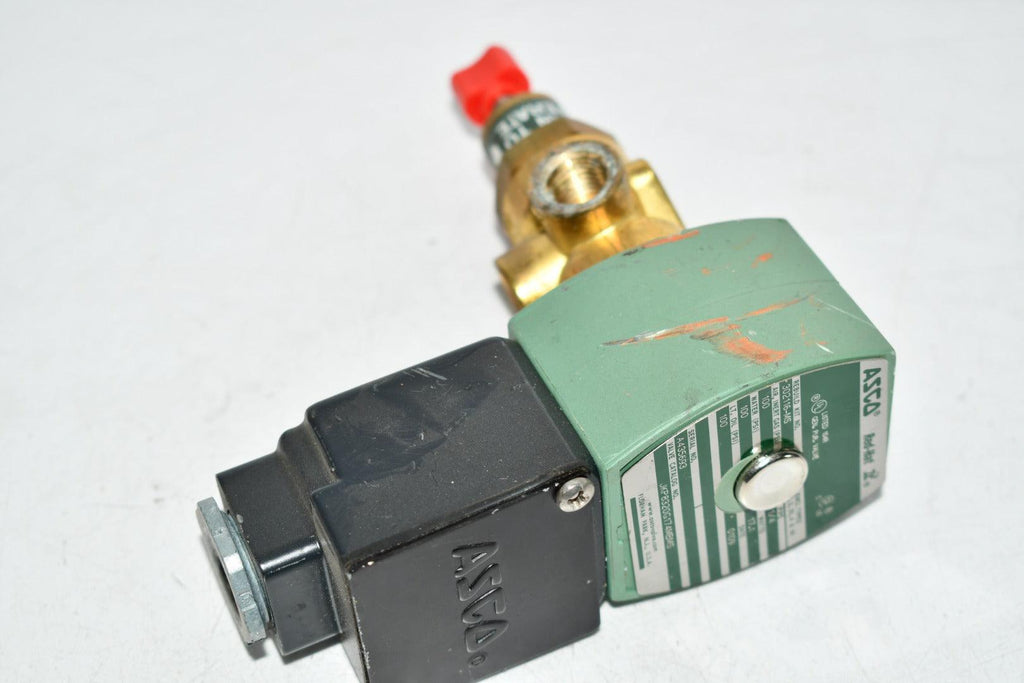Asco JKP8320G174MBMS Solenoid Valve 120V 17.1W 100 PSI 1/4'' No Wire