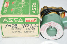 ASCO REDHAT, 8211C33, 3/8'' NPT 2-WAY SOLENOID VALVE 120/60 2NO