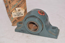 Dodge P2B-E-111R Type E-xtra 1-11/16'' Cast Iron Housing Tapered Roller Bearing 2 Bolts Pillow Block