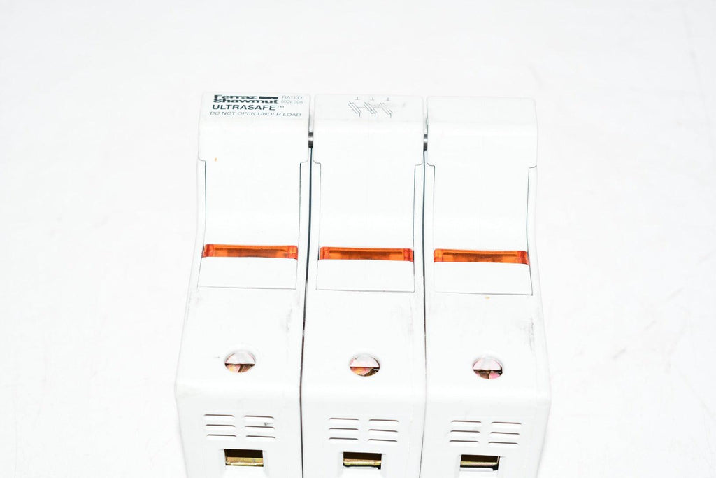 Ferraz Shawmut US3J3I Fuseholder,Class J,UltraSafe,W/Indicator,3P,600VAC