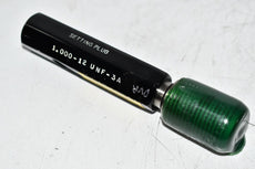 Johnson Gage 1.000-12 UNF-3A Setting Plug Thread Plug Gage MEAN pd .9437