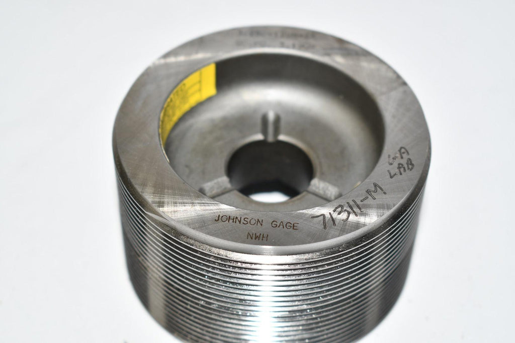 Johnson Gage 3.250-12UN-2A Thread Plug Gage GO PD 3.1909