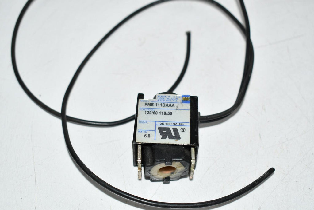 MAC Valves PME-111DAAA SOLENOID VALVE PILOT VALVE SINGLE OPERATOR 110-120VAC