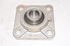 NEW AMI MUCF205-14 Flange-Mount Ball Bearing Unit - 7/8 in Bore, 4-Bolt Flange Mount,