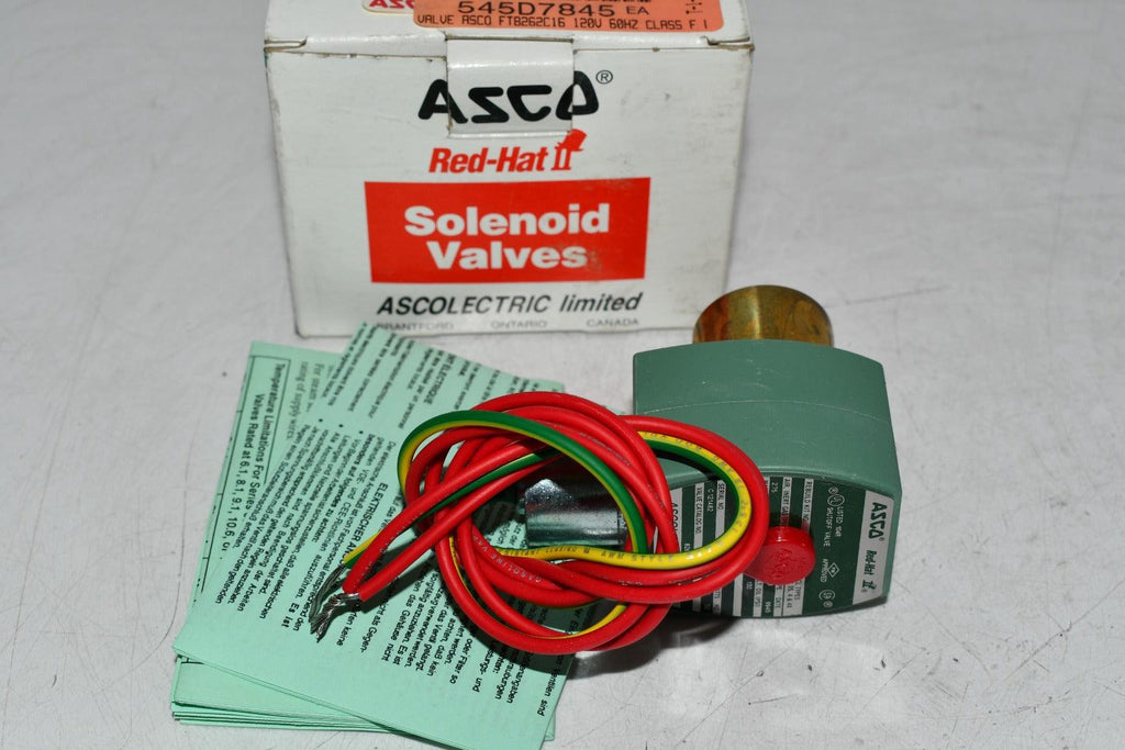NEW Asco 8262G14 Solenoid Valve 120/60 110/50