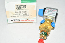 NEW Asco USP8320B174VMS Red-hat Solenoid Valve 120/60 1/4'' 110V