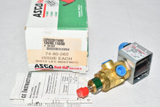 NEW Asco USP8320B174VMS Red-hat Solenoid Valve 120v-ac 1/4in Npt