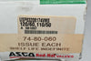 NEW Asco USP8320B174VMS Red-hat Solenoid Valve 120v-ac 1/4in Npt