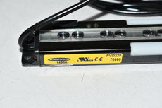 NEW Banner Engineering PVD225 SENSOR, PART VERIFICATION, VISIBLE RED, RANGE 225MM, 8 BEAMS, 2M CABLE