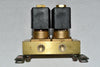 NEW CKD GAB412-5 Solenoid Valve Double W/ Manifold 24VDC