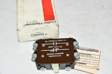 NEW Eaton Cutler Hammer C320KA3 Auxiliary Contact 1NO/1NC 600VAC