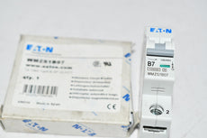 NEW Eaton Cutler Hammer WMZS1B07 CIRCUIT BREAKER, UL1077 MCB B CURVE 1 POLE 7 AMP BREAKER