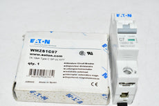 NEW Eaton Cutler Hammer WMZS1C07 Miniature Circuit Breaker 7A 10Ka Type C