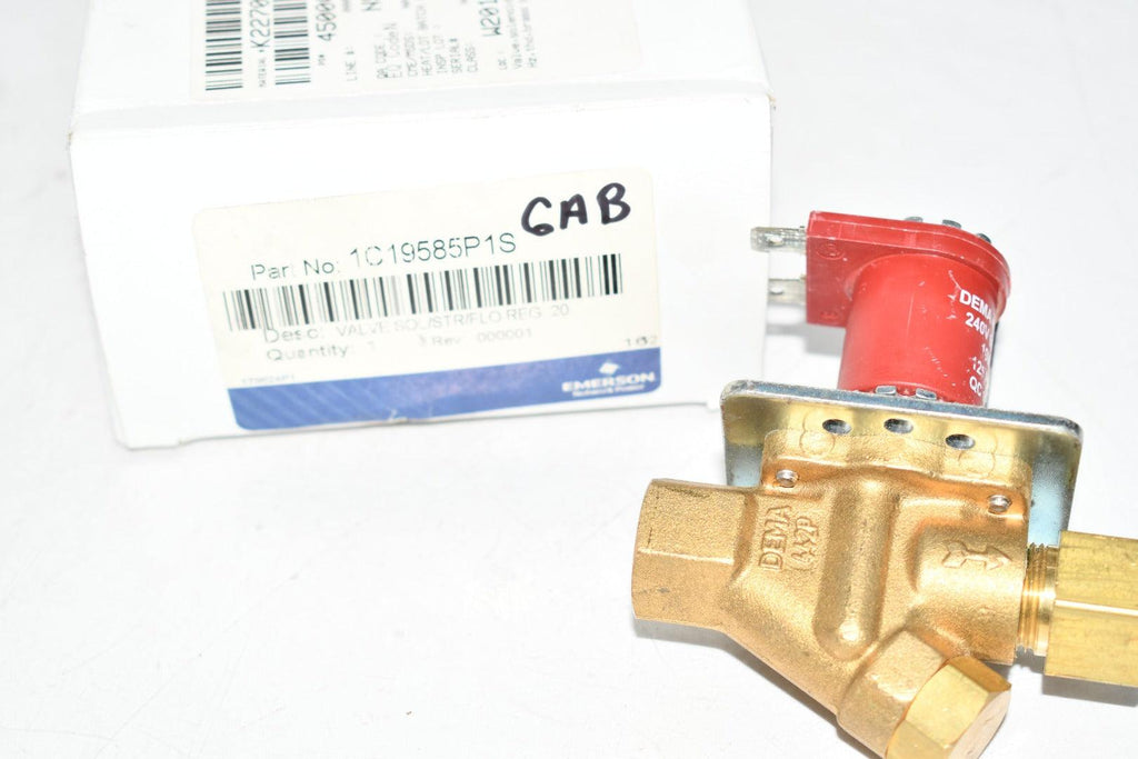 NEW Emerson Liebert 1C19585P1S Solenoid Valve 240v-ac 1/4in Npt