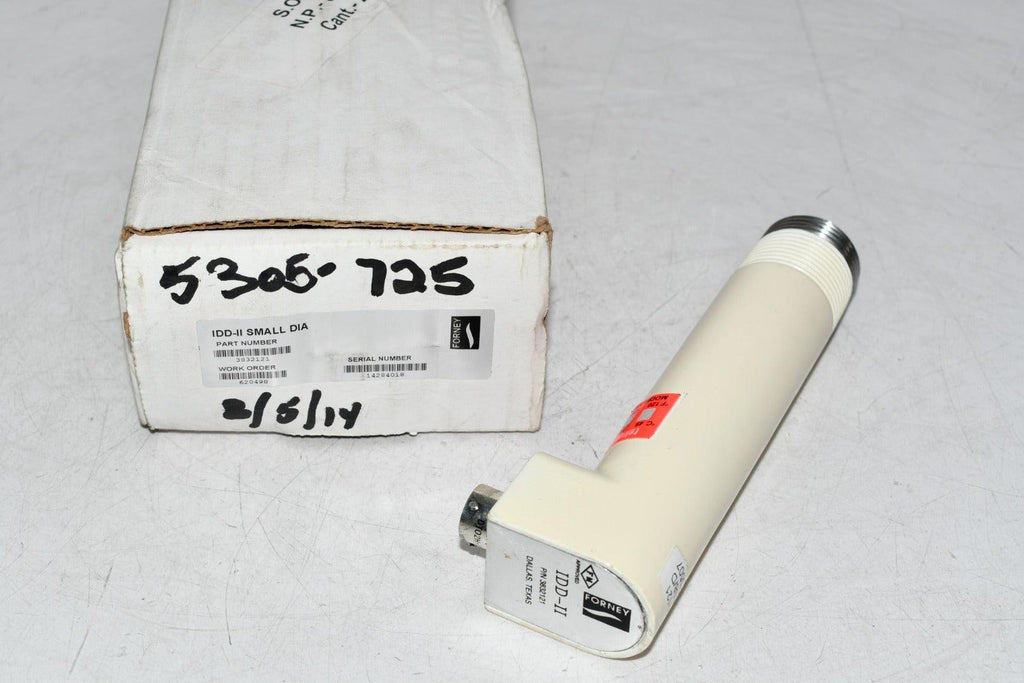 NEW Forney 3832121 IDD-II Smal DIA FLAME DETECTOR SCANNER 1 INCH NPT SIGHT PIPE FITTING 50VDC AND 12 VDC