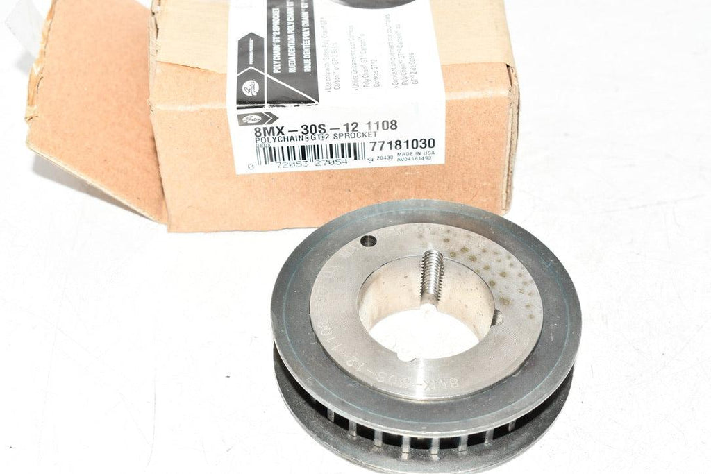 NEW Gates SS 8MX-30S-12 1108 Sprocket POLYCHAIN GT2