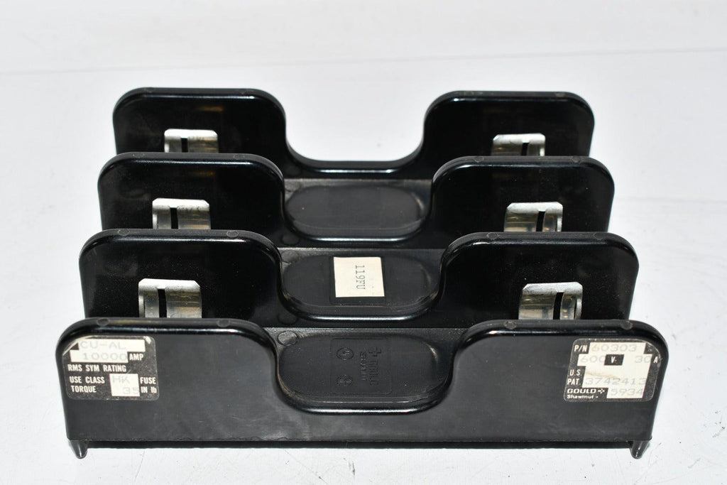 NEW Gould Shawmut 60303 Fuse Block CU-AL 10000A 600V 30A