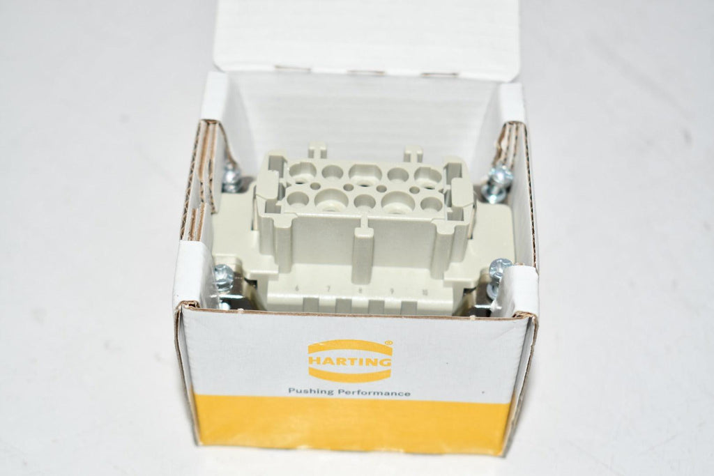 NEW HARTING 09330102748 Connector Power Heavy Duty Han 10 ES Press - F