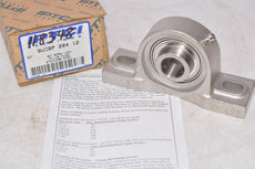 NEW IPTCI SUCSP 204-12 Corrosion Resistant Set Screw Lock Pillow Block Bearing 1/4''