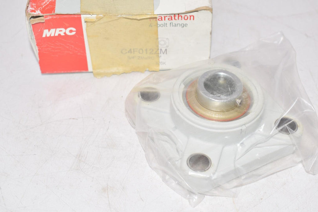 NEW Marathon MRC 4 Bolt Flange Bearing C4F012ZM 3/4''