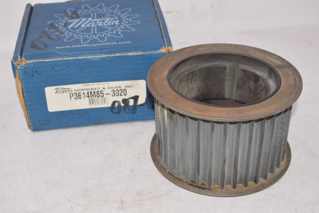 NEW MARTIN P3614M85-3020 High Torque Drive Belt Sprocket 14 mm Belt Pitch 36 Teeth 6.208 in OD