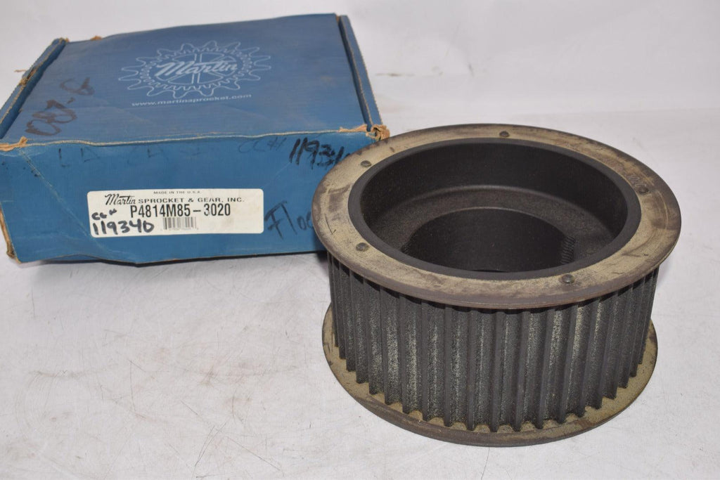 NEW MARTIN P4814M85-3020 High Torque Drive Belt Sprocket 14 mm Belt Pitch 48 Teeth 8.314 in OD
