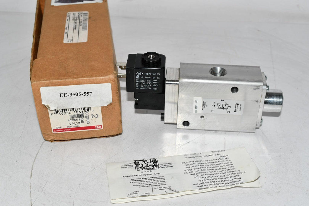 NEW Norgren EE-3505-557 Pneumatic Valve Purge Valve Assembly