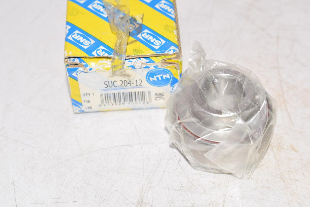 NEW NTN SUC204-12 Stainless Steel Bearing Insert w/ Set Screw 0.7500 in x 1.8504 in