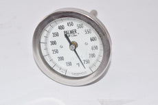 NEW Palmer Instruments 10726 150-750 Deg F Thermometer 5-7/8'' OAL