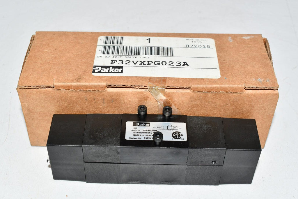 NEW Parker F32VXPG023A DS 2P 120 V VALVE ONLY